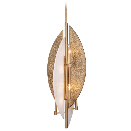Minka Lavery Saint Martin 48-Inch Foyer Light in Ashen Gold by Minka Lavery 3463-788