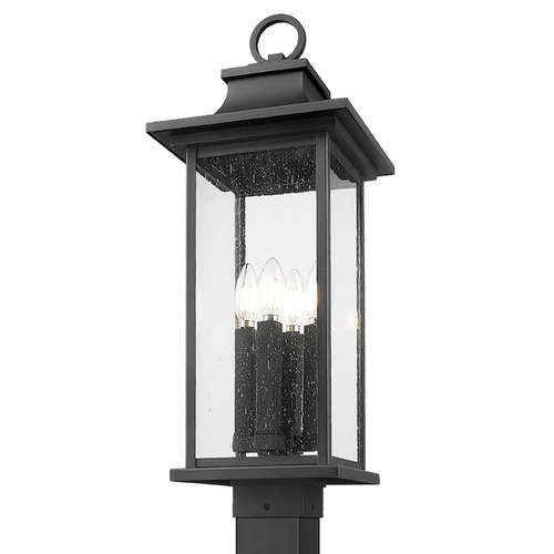 Z-Lite Z-Lite Tiberius Black Post Light 5017PHBS-536P-BK