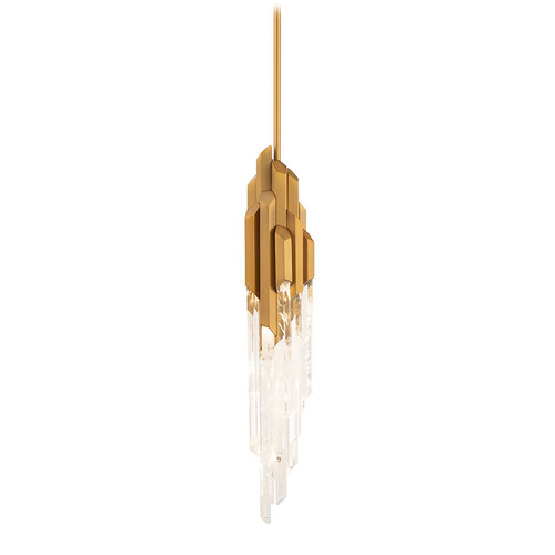 Schonbek Beyond Schonbek Beyond Organza Aged Brass LED Pendant Light BPD65419-AB