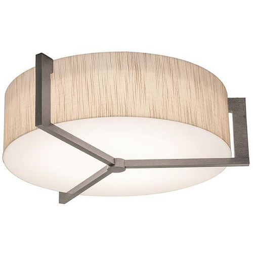 AFX Lighting Afx Lighting Apex Weathered Grey Flushmount Light APF1214MBWG-JT