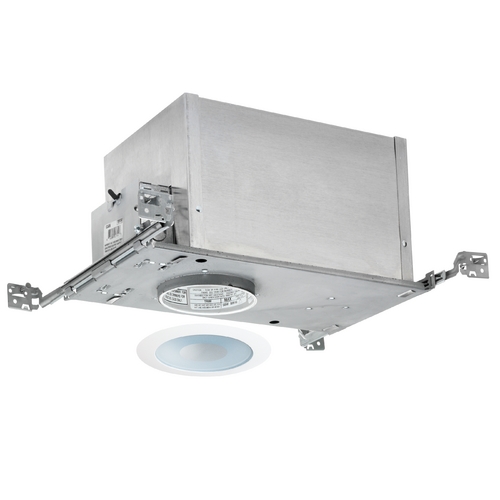 Juno Lighting Group 4-inch Low-Voltage Recessed Lighting Kit with Shower Trim by Juno Lighting Group IC44N/441W-WH