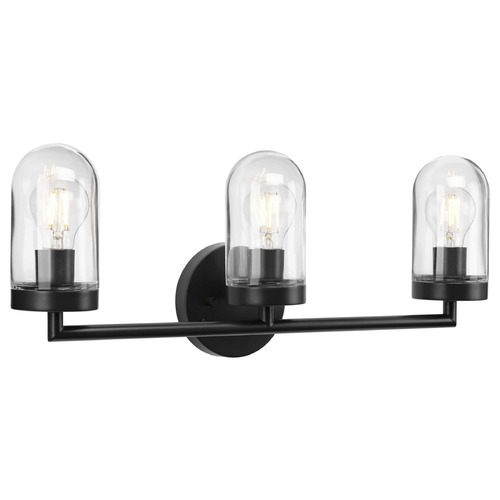 Progress Lighting Signal Graphite 3-Light Bathroom Light by Progress Lighting P300176-143