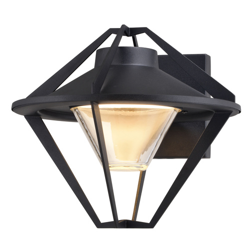 Vaxcel Lighting Jackson Textured Black LED Outdoor Wall Light by Vaxcel Lighting T0746