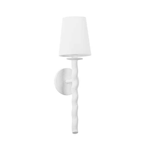 Troy Lighting Alvaro 19.25-Inch Wall Sconce in Gesso White by Troy Lighting B1220-GSW