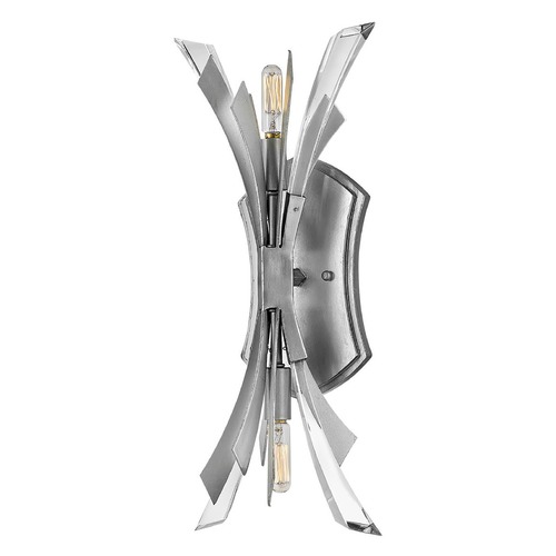 Fredrick Ramond Vida 17.25-Inch Wall Sconce in Glacial by Fredrick Ramond FR40902GG