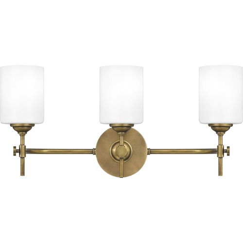 Quoizel Lighting Aria Weathered Brass Bathroom Light by Quoizel Lighting ARI8622WS