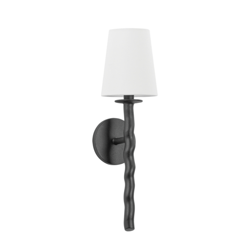 Troy Lighting Alvaro 19.25-Inch Wall Sconce in Textured Black by Troy Lighting B1220-TBK