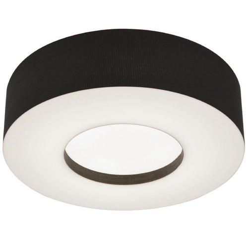 AFX Lighting Afx Lighting Montclair Black LED Flushmount Light MCF1524LAJUD-BK-MS