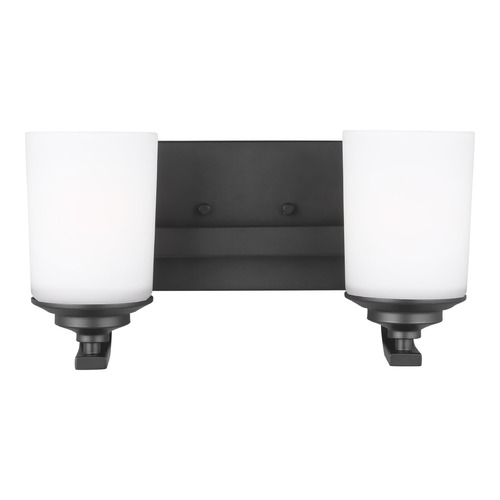 Generation Lighting Kemal Midnight Black Bathroom Light by Generation Lighting 4430702-112
