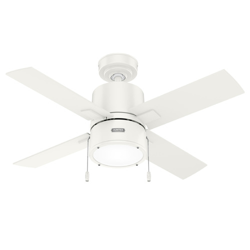 Hunter Fan Company Hunter Fan Company Beck Fresh White LED Ceiling Fan with Light 51743