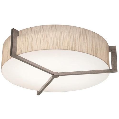 AFX Lighting Afx Lighting Apex Weathered Grey Flushmount Light APF1524MBWG-JT