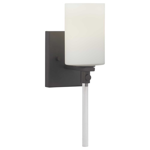 Progress Lighting Lisbon Black Sconce by Progress Lighting P300197-031