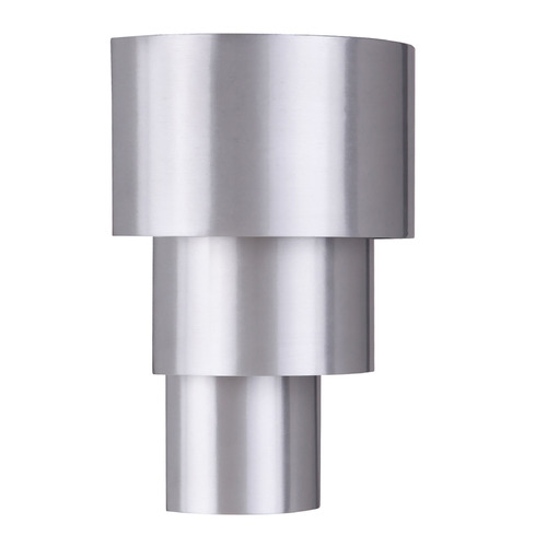 Craftmade Lighting Midtown Satin Aluminum LED Outdoor Wall Light by Craftmade Lighting ZA5122-SA-LED