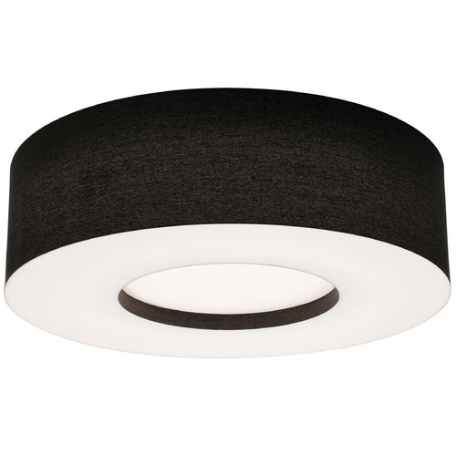 AFX Lighting Afx Lighting Montclair Black Flushmount Light MCF2432MB-BK