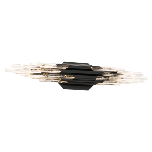 Schonbek Beyond Schonbek Beyond Organza Black LED Bathroom Light BWS65428-BK