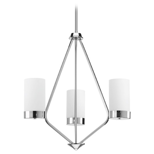 Progress Lighting Elevate 21.75-Inch Chandelier in Polished Chrome by Progress Lighting P400021-015