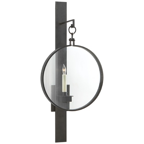 Visual Comfort Signature Collection Suzanne Kasler Alice Sconce in Aged Iron by Visual Comfort Signature SK2002AI