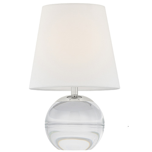 Mitzi by Hudson Valley Mitzi By Hudson Valley Nicole Polished Nickel LED Table Lamp with Empire Shade HL1046201-PN