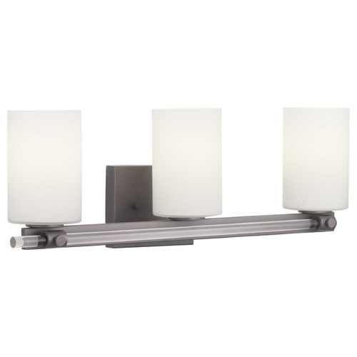 Progress Lighting Lisbon Black 3-Light Bathroom Light by Progress Lighting P300199-031