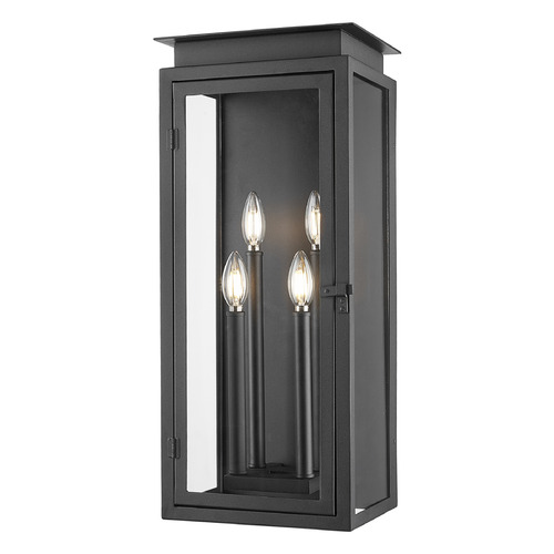 Z-Lite Z-Lite Nova Black Outdoor Wall Light 5018B-BK