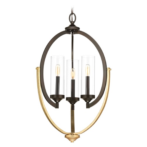 Progress Lighting Evoke Chandelier in Bronze by Progress Lighting P400024-020