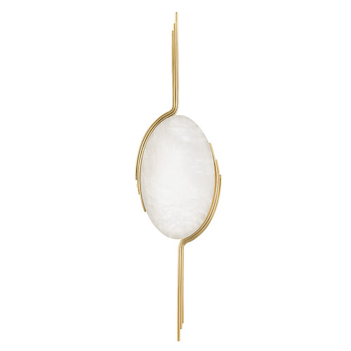 Corbett Lighting Corbett Lighting Lapis Vintage Brass LED Sconce 336-01-VB