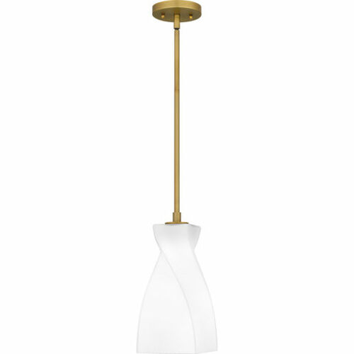 Quoizel Lighting Stetson Mini Pendant in Brushed Gold by Quoizel Lighting STS1506BRG