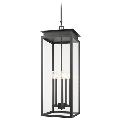 Z-Lite Z-Lite Nova Black Outdoor Hanging Light 5018CHXL-BK