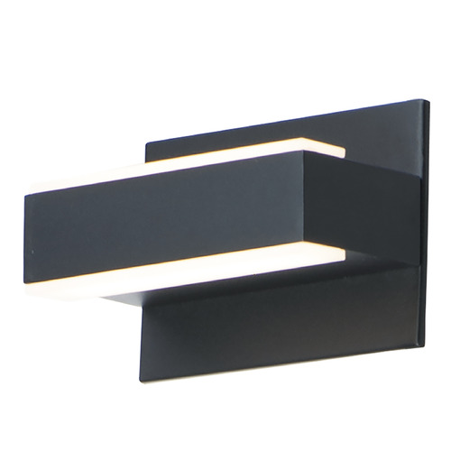 ET2 Lighting Omni 7-Inch LED Wall Sconce in Black by ET2 Lighting E23210-90BK