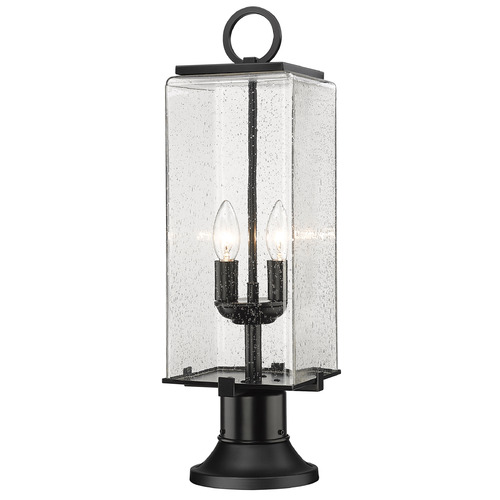 Z-Lite Sana Black Post Light by Z-Lite 592PHMR-553PM-BK