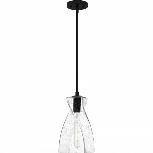 Quoizel Lighting Stetson Mini Pendant in Matte Black by Quoizel Lighting STS1506MBK