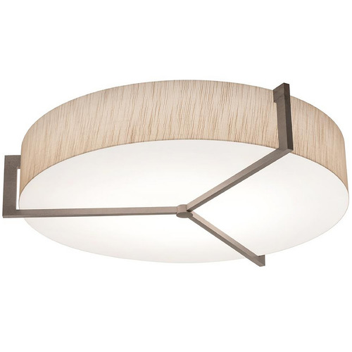 AFX Lighting Afx Lighting Apex Weathered Grey Flushmount Light APF1932MBWG-JT