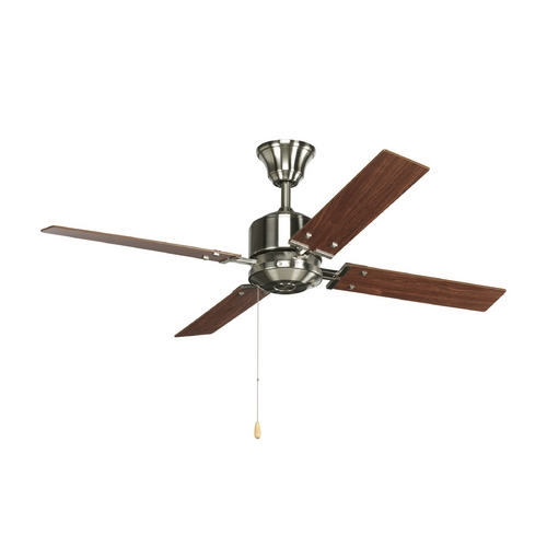 Progress Lighting North Park 52-Inch Ceiling Fan in Brushed Nickel by Progress Lighting P2531-09