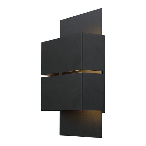 Eglo Lighting Kibea Matte Black LED Outdoor Wall Light by Eglo Lighting 200886A