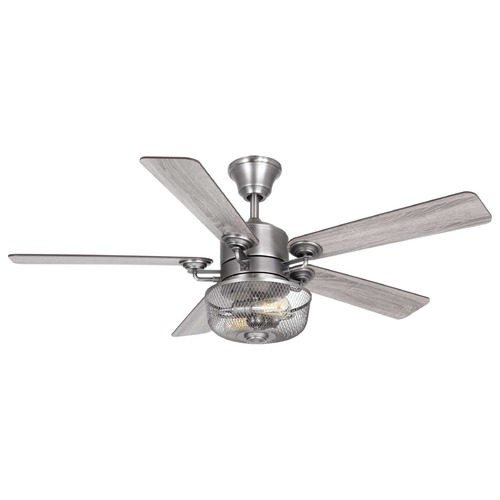 Progress Lighting Greer Antique Nickel LED Ceiling Fan by Progress Lighting P2584-81