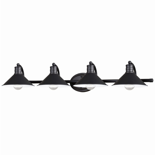 Vaxcel Lighting Vaxcel Lighting Akron Oil Rubbed Bronze & Matte White Bathroom Light W0286