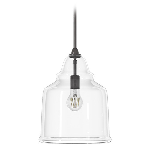 Hunter Fan Company Hunter Fan Company Dunshire Noble Bronze Pendant Light with Bell Shade 19654