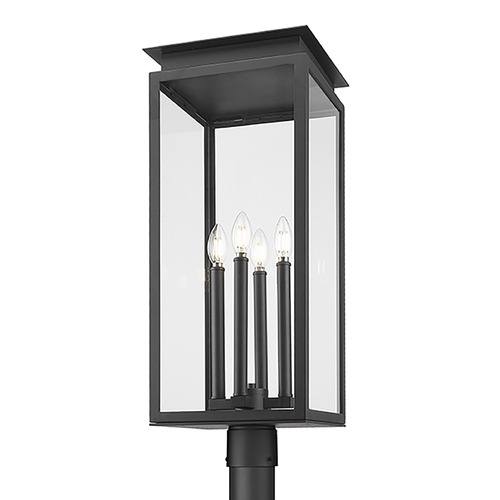 Z-Lite Z-Lite Nova Black Post Light 5018PHBR-5010P-BK