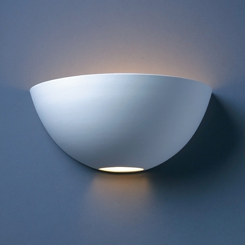 Justice Design Group Sconce Wall Light in Bisque by Justice Design Group CER-1325-BIS