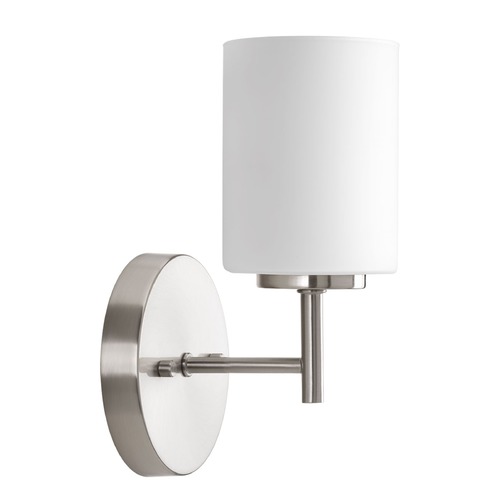 Progress Lighting Replay Sconce in Brushed Nickel by Progress Lighting P2131-09