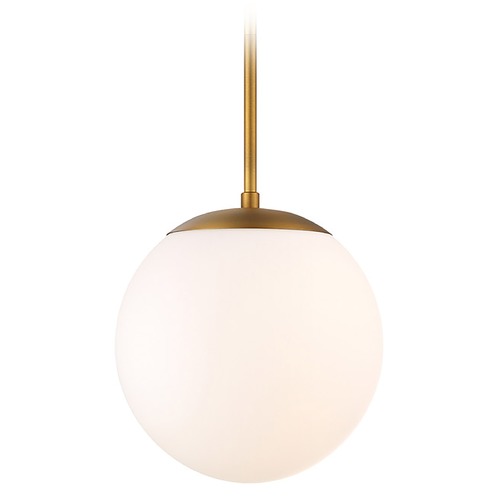 WAC Lighting Niveous Aged Brass LED Mini Pendant by WAC Lighting PD-52310-AB