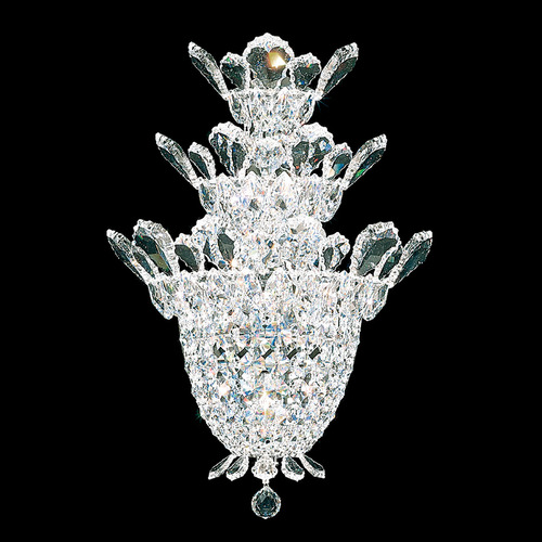 Schonbek Lighting Trilliane Polished Stainless Steel Sconce by Schonbek Lighting 5888H