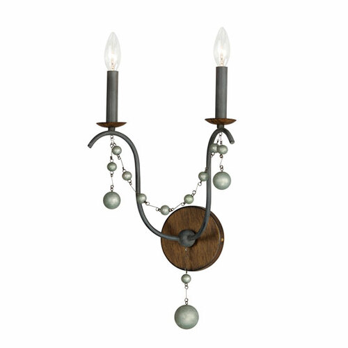 Maxim Lighting Formosa Wall Sconce in Golden Noir by Maxim Lighting 20482GN