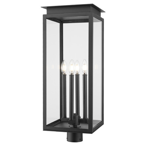 Z-Lite Z-Lite Nova Black Post Light 5018PHBR-BK