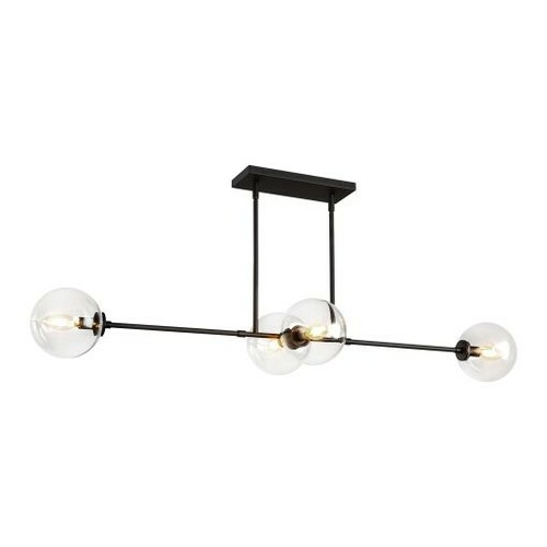 Alora Lighting Cassia 48-Inch Linear Light in Matte Black by Alora Lighting LP549448MBCL