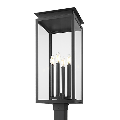 Z-Lite Z-Lite Nova Black Post Light 5018PHBS-536P-BK
