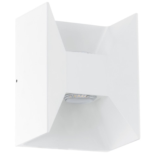 Eglo Lighting Morino White LED Outdoor Wall Light by Eglo Lighting 93318A