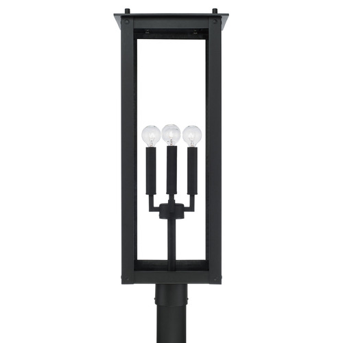Capital Lighting Capital Lighting Hunt Black Post Light 934643BK