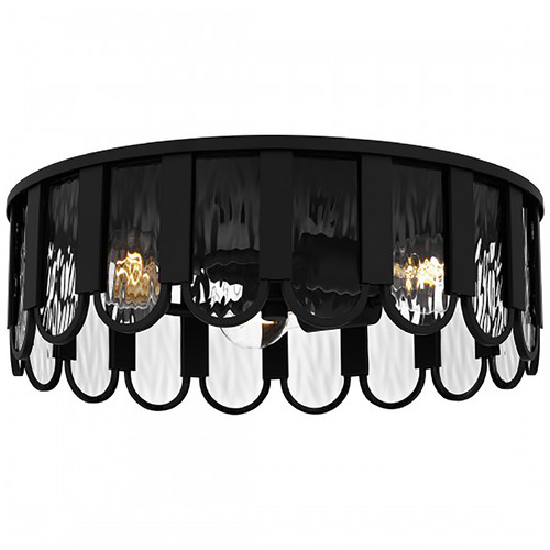Quoizel Lighting Quoizel Lighting Vera Matte Black Flushmount Light VEA1616MBK