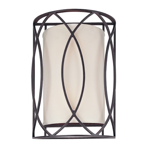 Troy Lighting Sausalito 2-Light Wall Sconce in Deep Bronze by Troy Lighting B1289DB